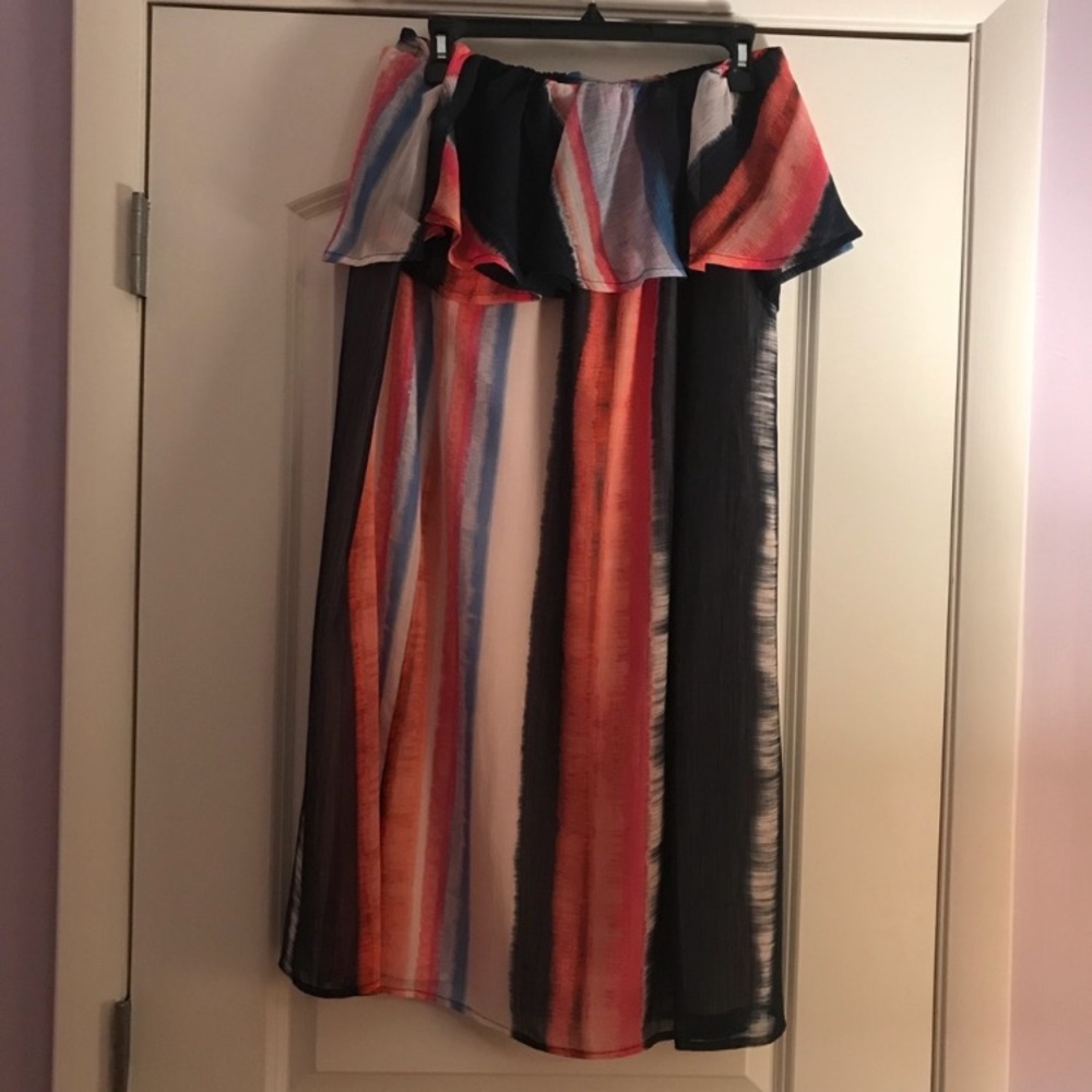 Off-the-shoulder dress